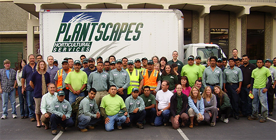 The Plantscapes Team Aug 2011