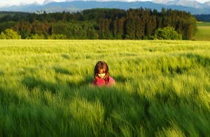 girl in grass girl in grass